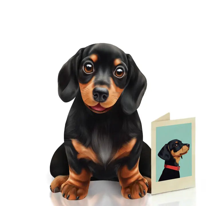 Dachshund Pop-Up Card
