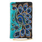 Load image into Gallery viewer, Peacock Pride Crossbody Phone Bag
