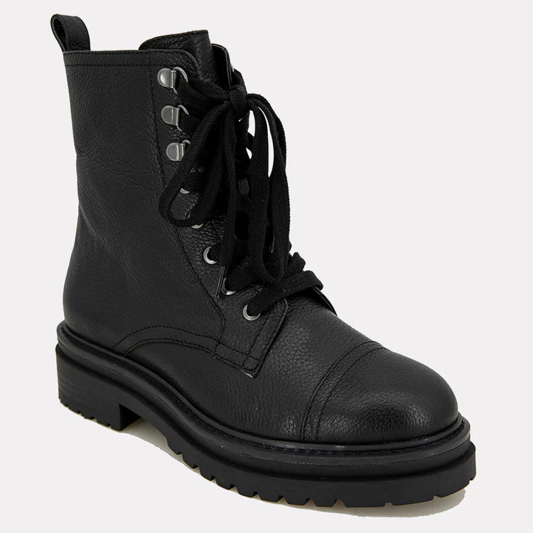 Farah Leather Combat Boot