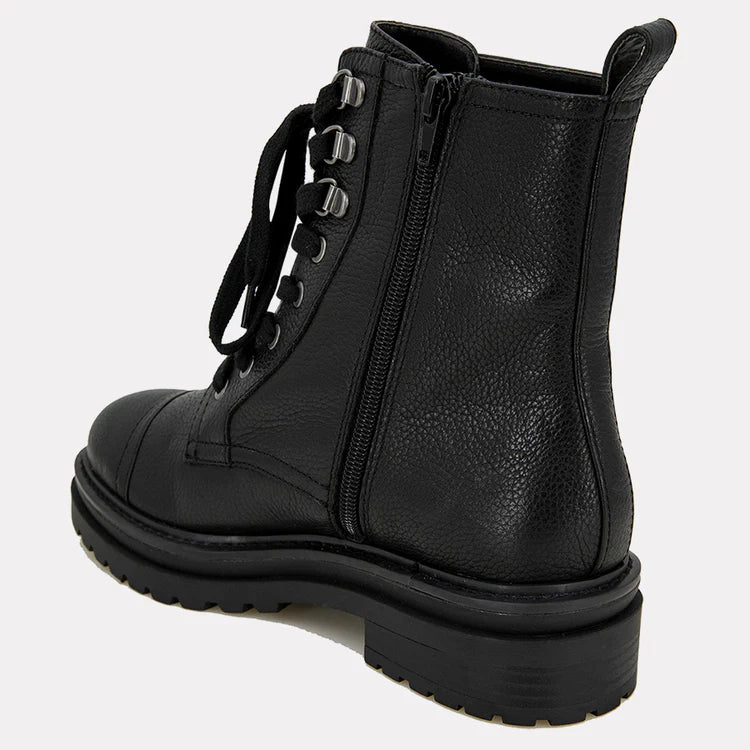 Farah Leather Combat Boot