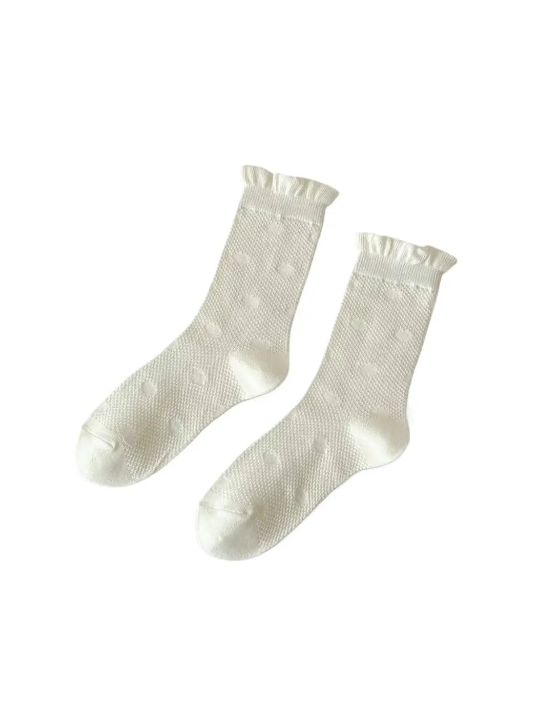 Ruffia - Soft Diamond Pattern Socks