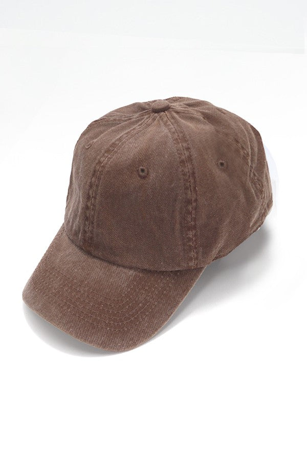 Vintage Washed Baseball Cap