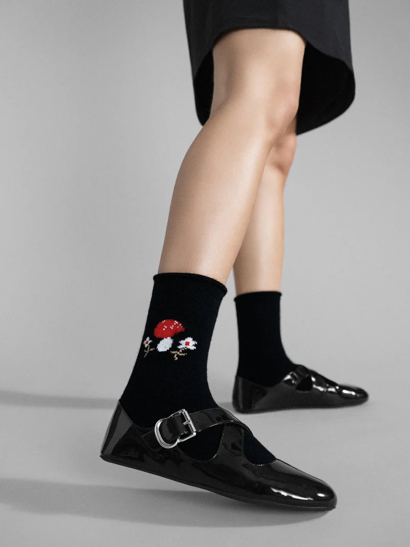 Toadstool Cashmere Crew