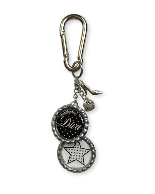 Bottle Cap Bag Charms