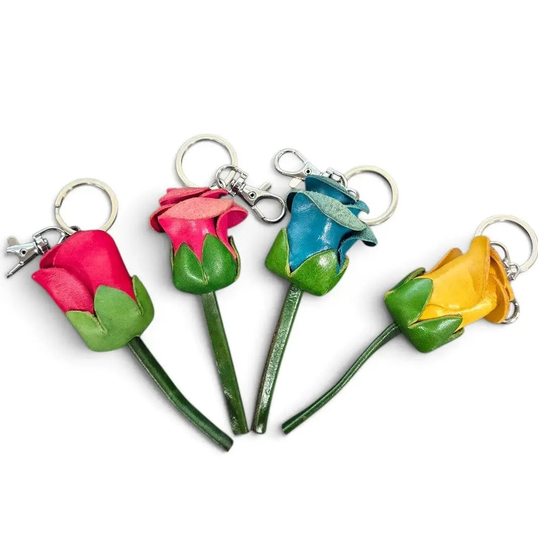 Small Handmade Leather Keychains