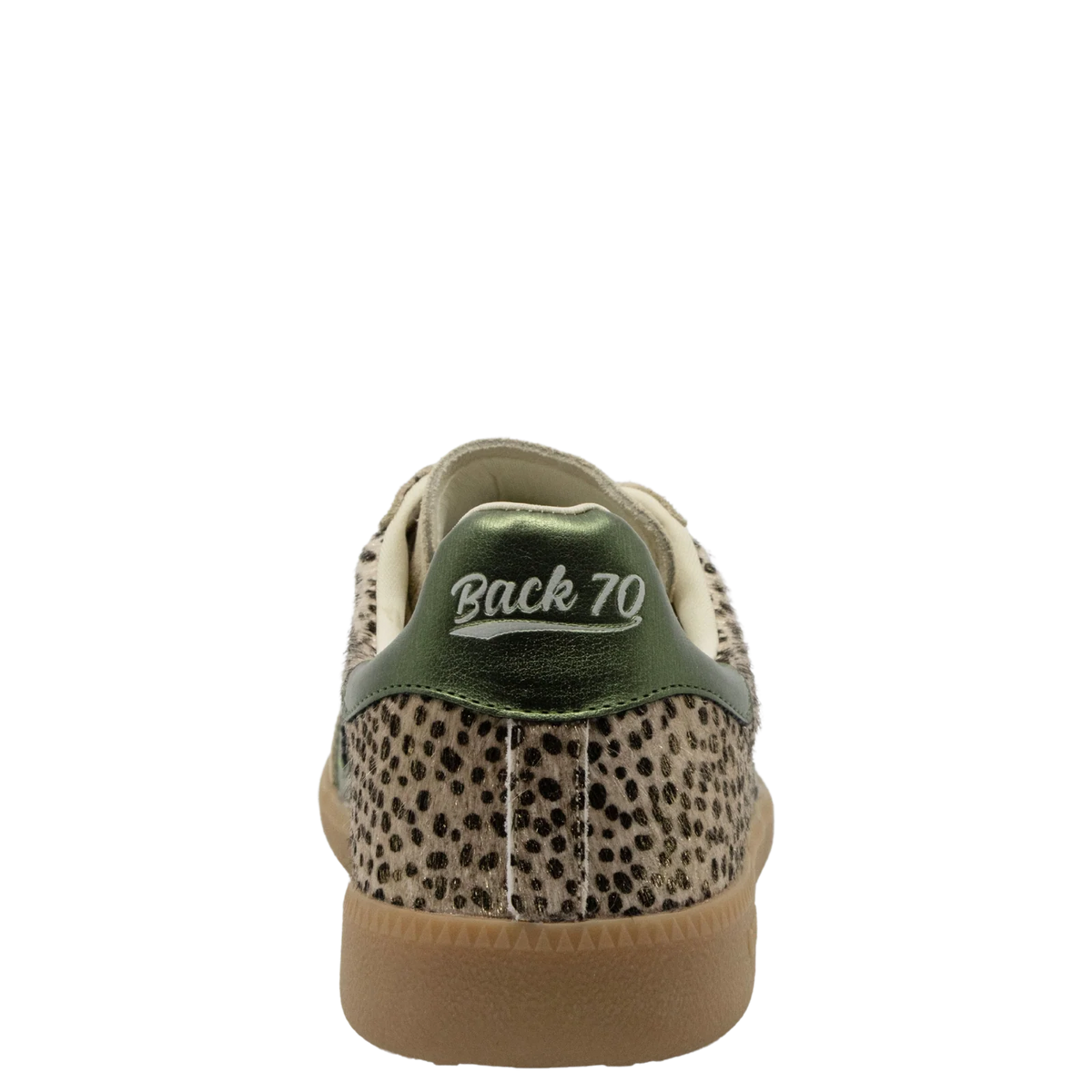 Cloud W26 in Pois Gold Forest Sneakers