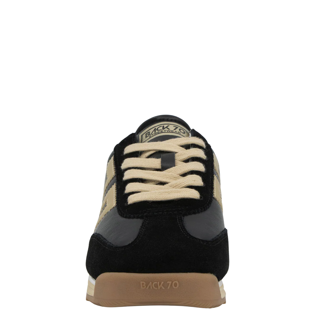 Jogger N in Black Gold Sneakers