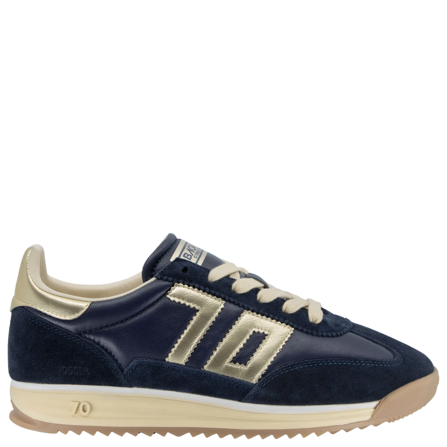Jogger N Sneaker In Navy Gold