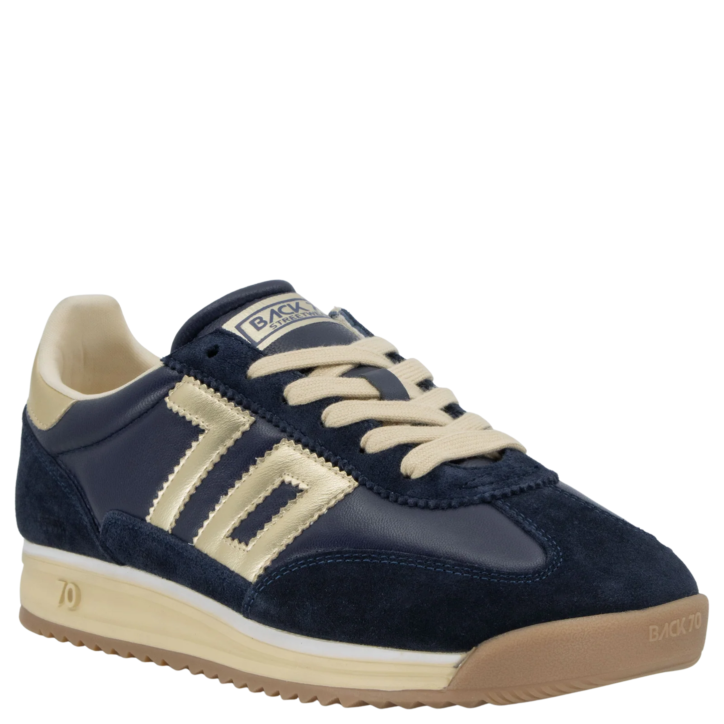 Jogger N Sneaker In Navy Gold