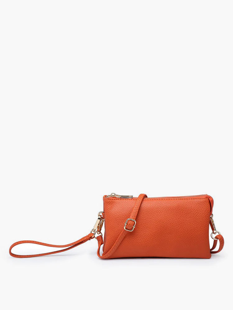 Three Compartment Crossbody/Wristlet