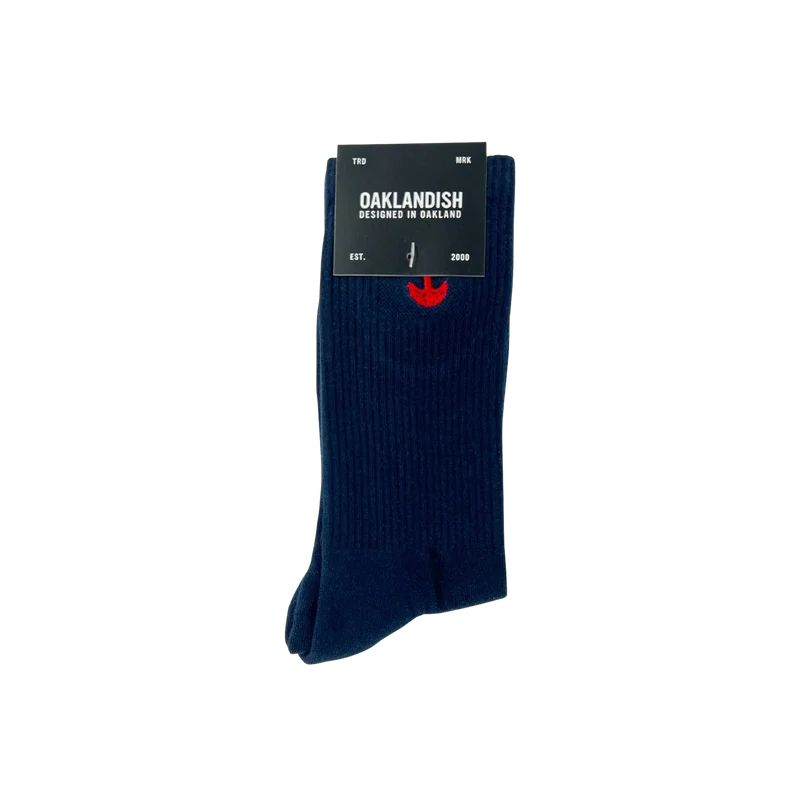 Embroidered Logo Socks