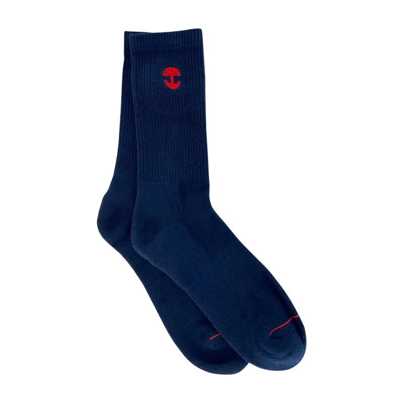 Embroidered Logo Socks