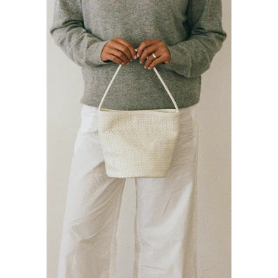 Vancouver Woven Bucket Bag