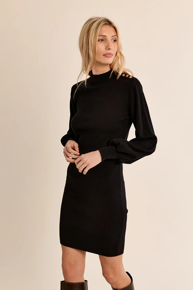 Fitted Knit Dress (T1622EN)