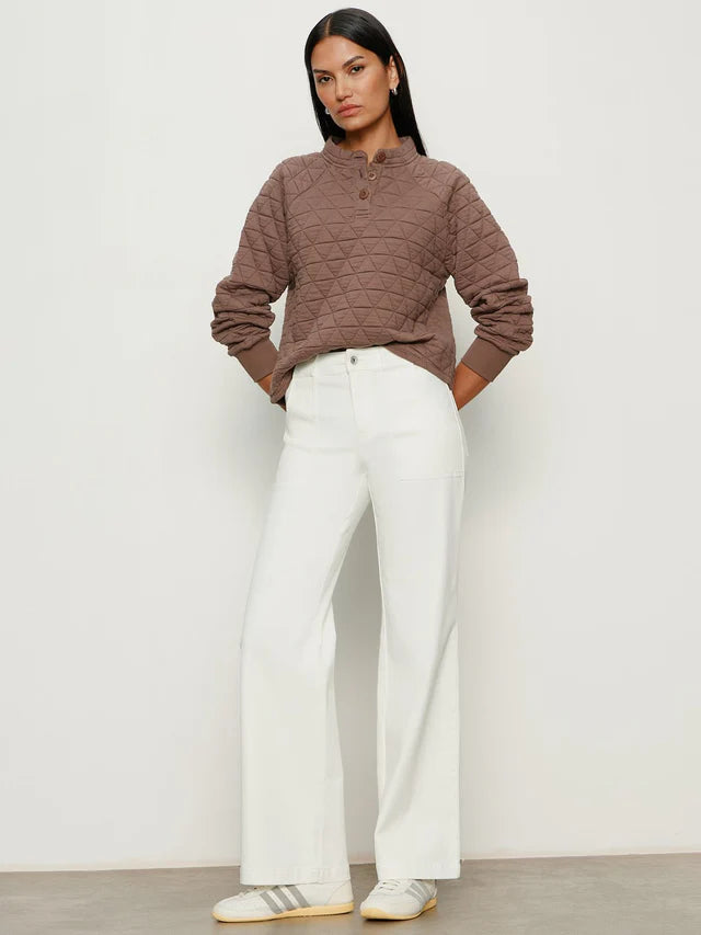 Quilted Button Popover