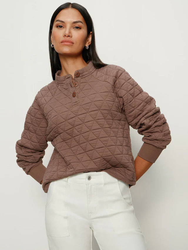 Quilted Button Popover