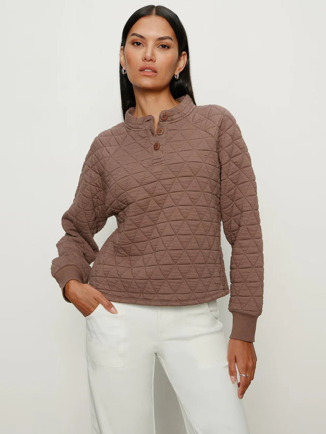 Quilted Button Popover