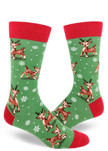 Reindeer Games Men's Crew Socks