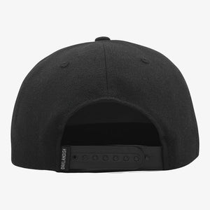 Snapback Cap - Black/Silver