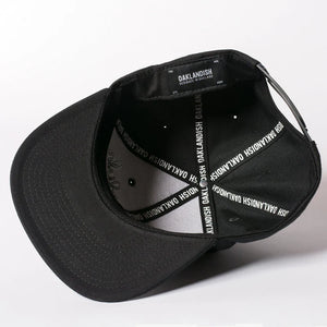 Snapback Cap - Black/Silver