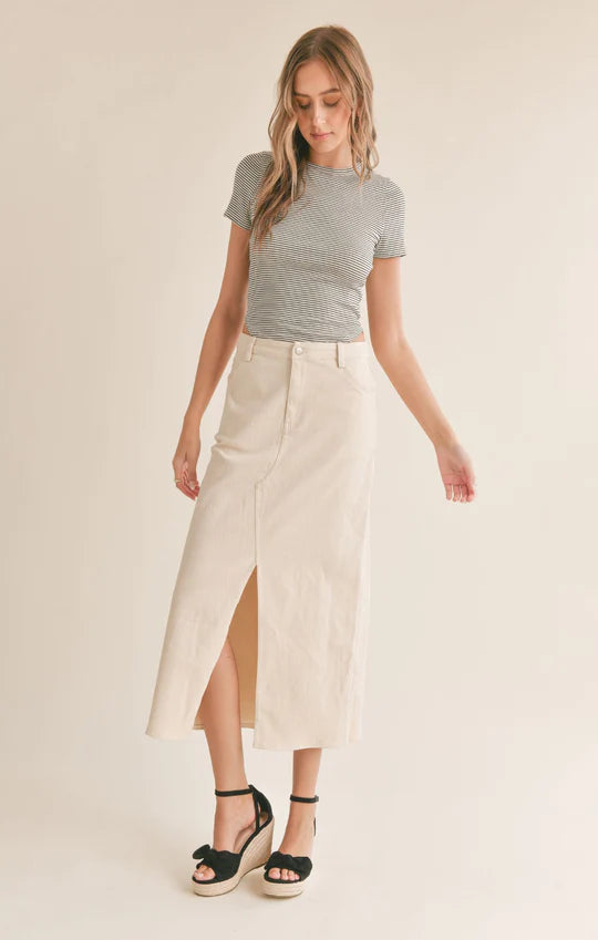 Clear Eyes Denim Skirt