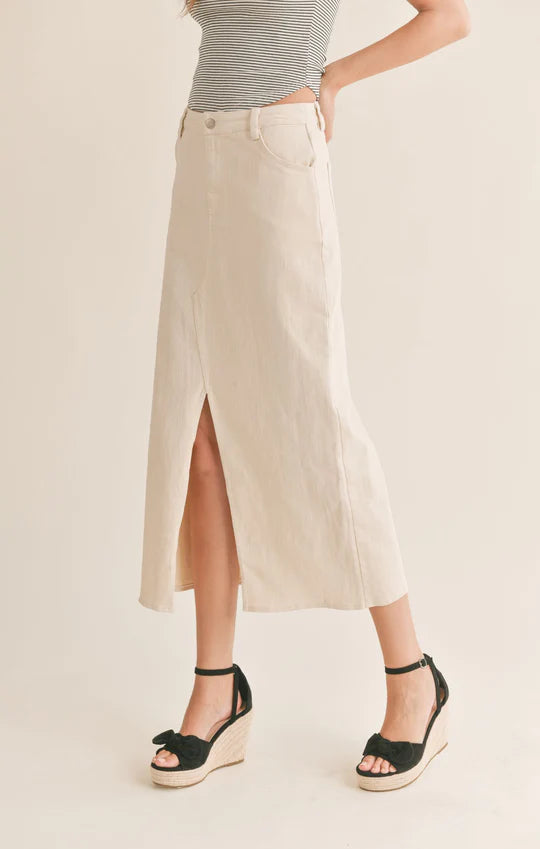 Clear Eyes Denim Skirt