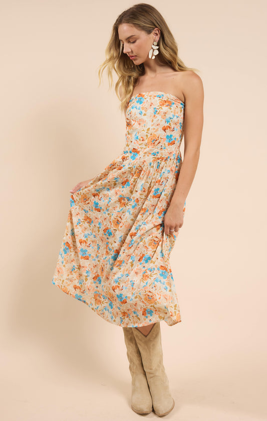Sonoma Tube Top Midi Dress