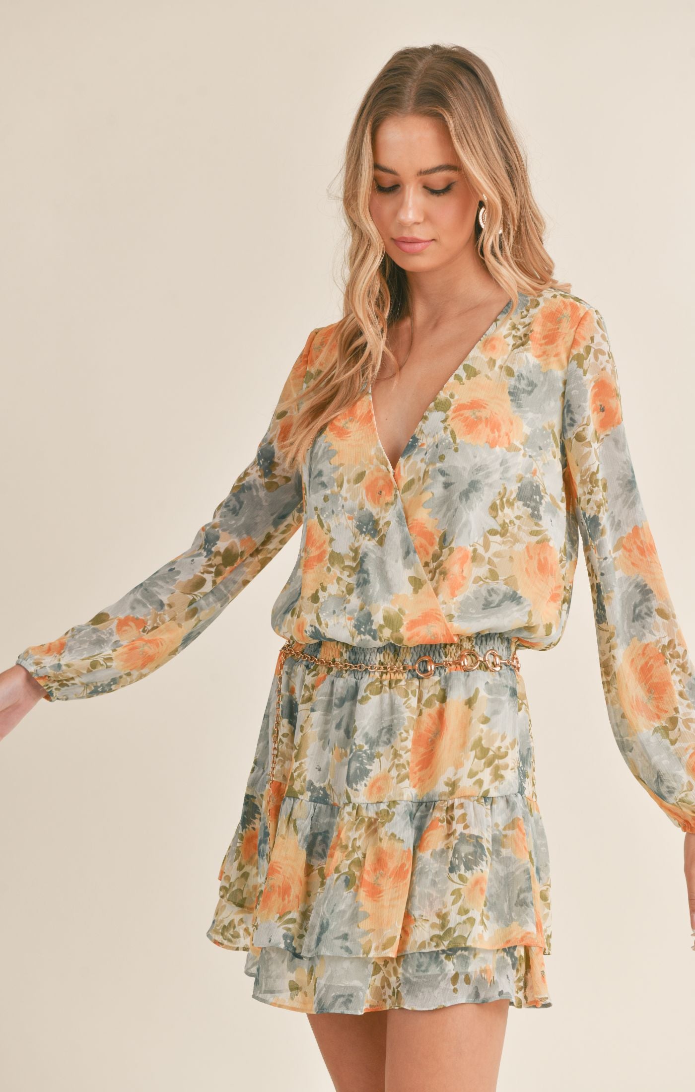 Seaside Garden Midi Dress