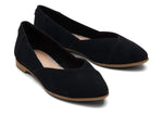 Load image into Gallery viewer, Black Suede Jutti Flat

