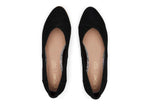 Load image into Gallery viewer, Black Suede Jutti Flat
