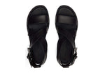 Load image into Gallery viewer, Sidney Sandal Black Leather
