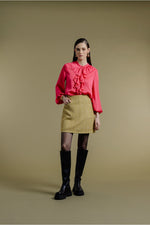 Load image into Gallery viewer, Mini Velvet Tweed Skirt
