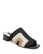 Load image into Gallery viewer, Rumble Square Toe Heel Sandal
