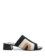 Load image into Gallery viewer, Rumble Square Toe Heel Sandal
