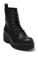 Load image into Gallery viewer, Mazzy Platform Combat Boot
