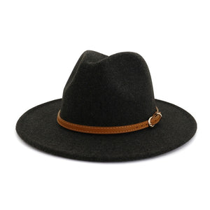 Panama Hat w/Leather Belt