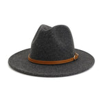 Load image into Gallery viewer, Panama Hat w/Leather Belt
