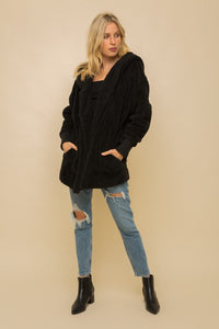 Sofia Super Soft Plush Fur Jacket