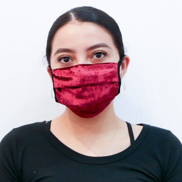 Face Masks Velvet Fabric