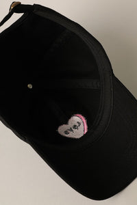 LOVE heart Embroidery Baseball Cap Hat