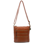 Load image into Gallery viewer, The Camile Three Zip Crossbody
