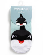 Load image into Gallery viewer, Zoo Socks Orca
