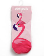 Load image into Gallery viewer, Zoo Socks Flamingo

