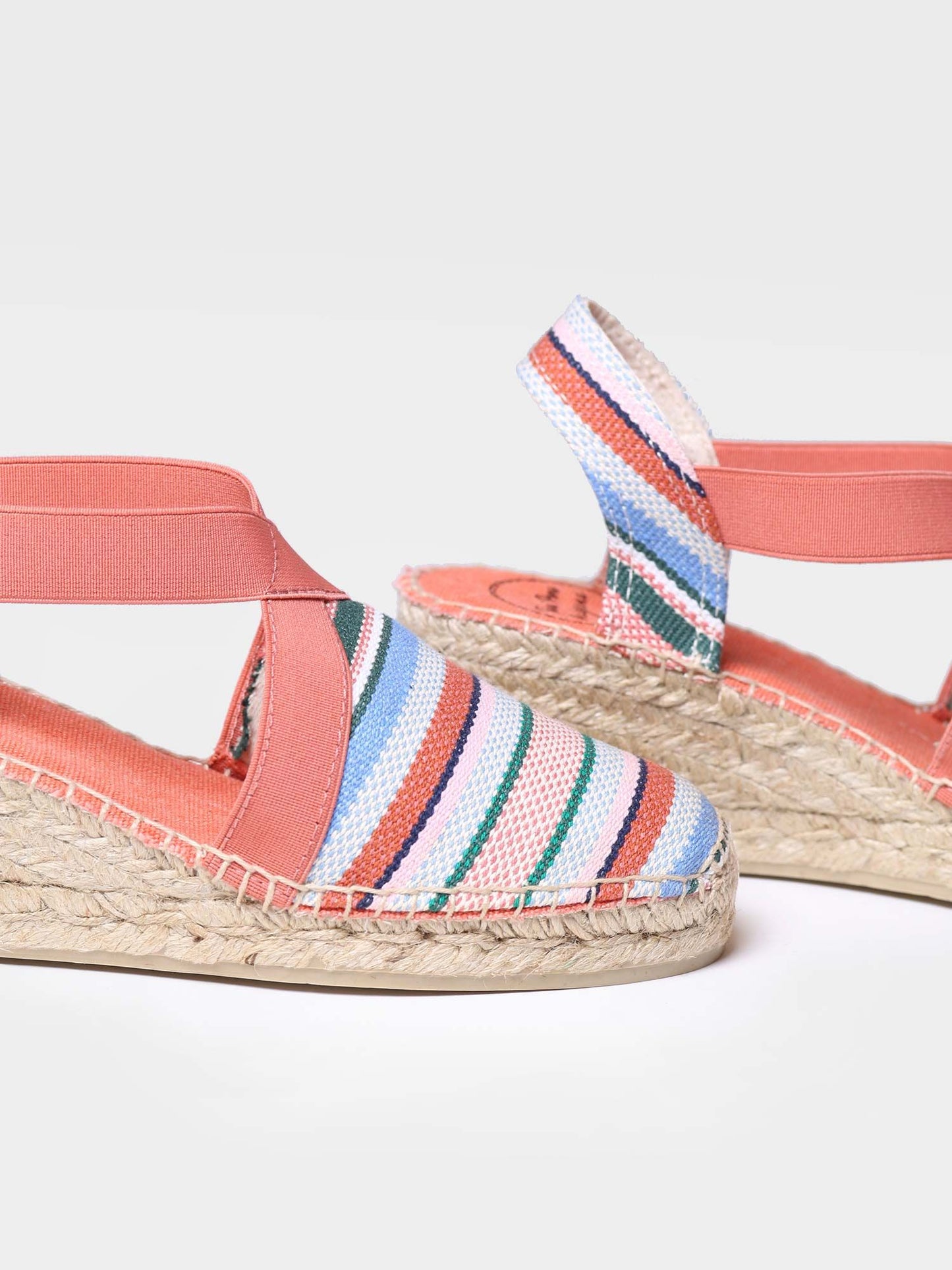 Tarbes Striped Espadrilles