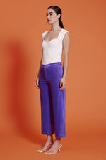 Load image into Gallery viewer, Bruna Corduroy Pants- Purple

