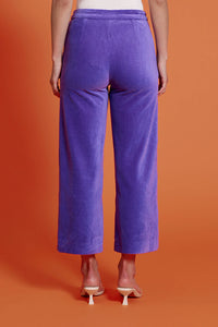 Bruna Corduroy Pants- Purple