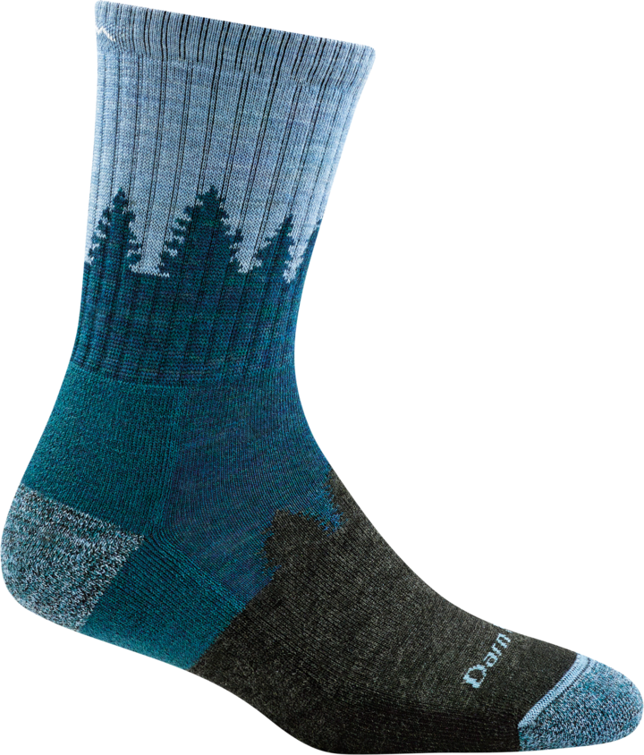 Women's Treeline Micro Crew Midweight Hiking Sock