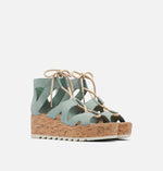 Load image into Gallery viewer, Cameron™ Flatform Lace Wedge Sandal
