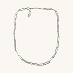 Load image into Gallery viewer, Sasha Silver Chain Necklace- Waterproof
