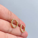 Load image into Gallery viewer, Tiny Bead Clicker Hoop
